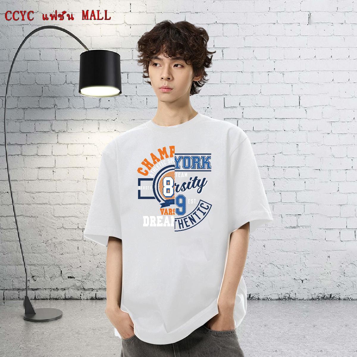 TOP Quality Men Tops Tees Street Casual 230g 100% Cotton Floral Print Breathable Soft letter Man T Shirts New Arrival Wear