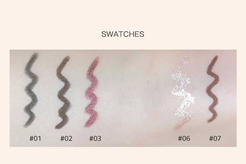 Judydoll Eyeliner Eyeshadow Gel Pencil Waterproof Long-lasting Easy to Wear Smudge-Proof Shimmer Beauty Makeup Eyeliner Pencil Y240813