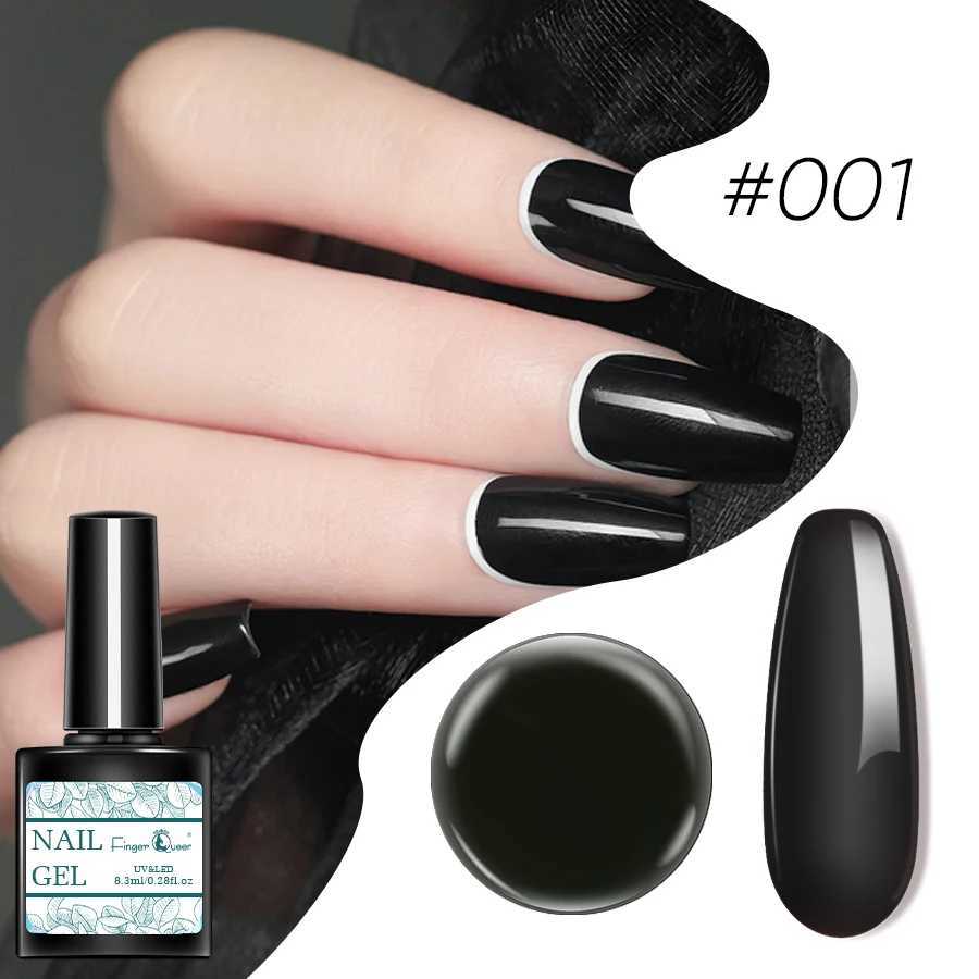 46 Color Nail Gel DIY Press on Nails Not Easy To Degum Smooth Advanced Fashion Solid Color Glitter Nail Art Women BeautyM240814