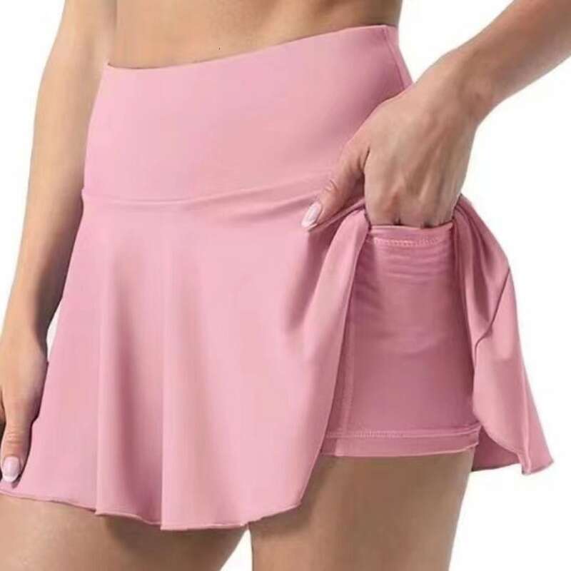 New Women's Skirts with Pockets Waisted Pleated Tennis High Waist Sports Skirt Clothing