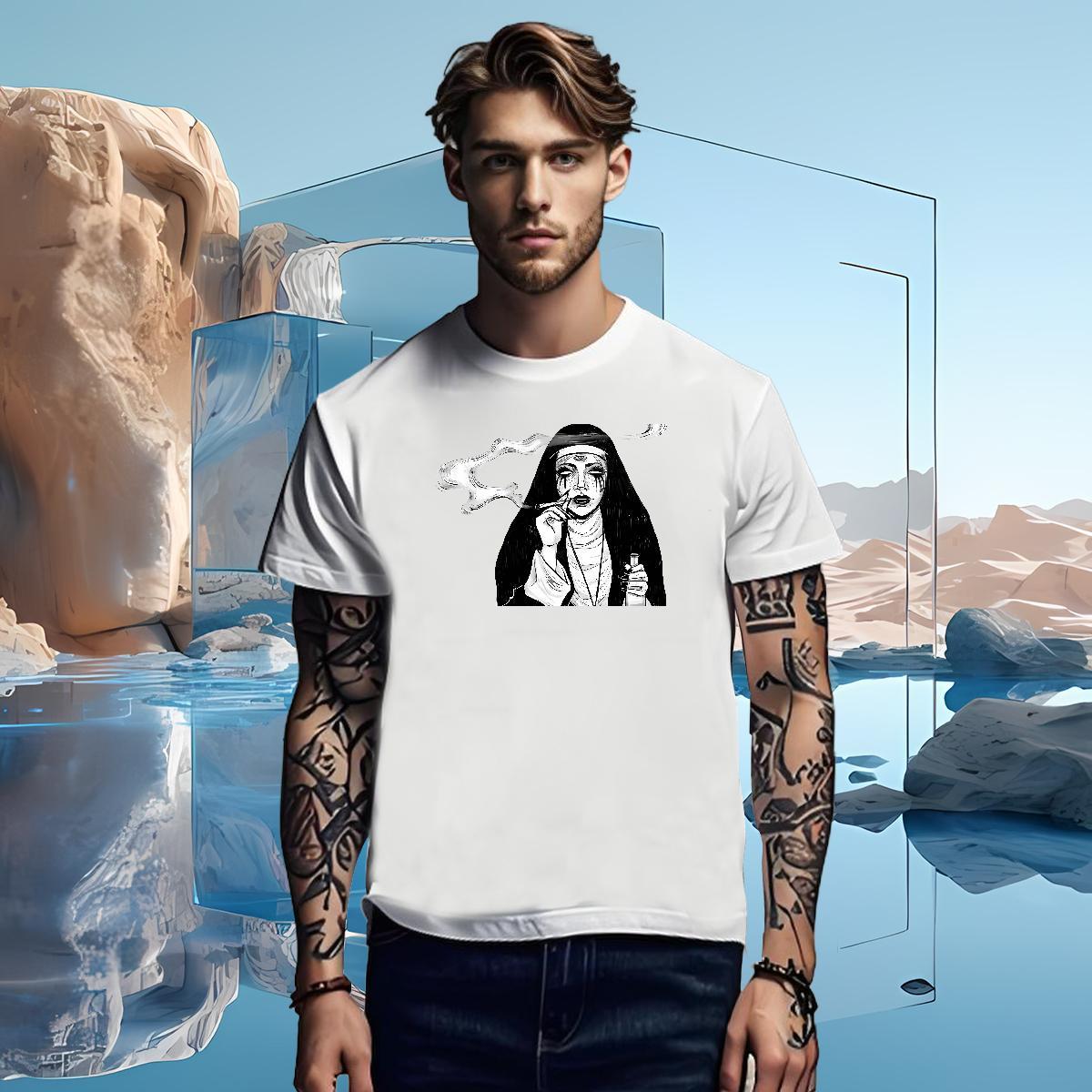 Men T Shirts 100% Cotton 230g nun Casual Pure Cotton Custom Big Size Men Clothes T-Shirt Classic Comfortable Polos