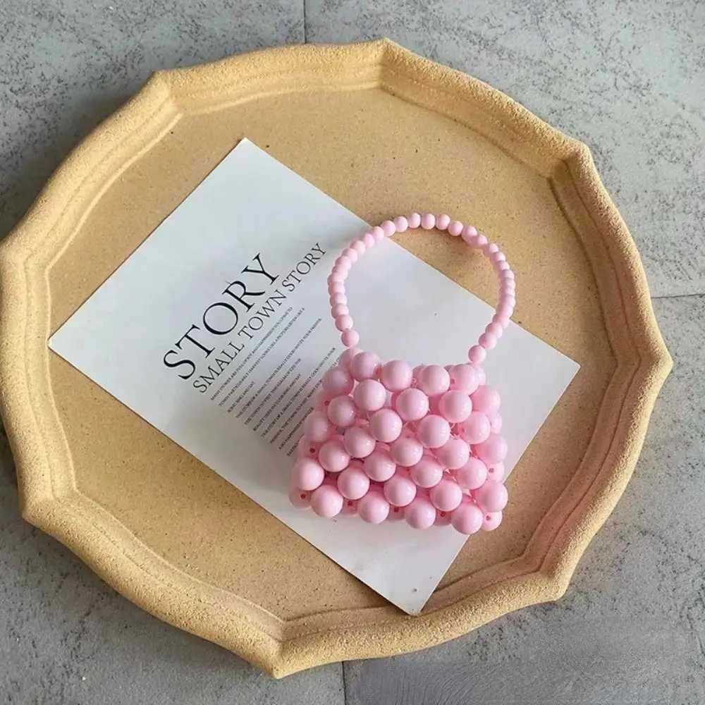 Childrens mini handbag cute little girl pearl coin bag handbag Kawaii childrens party wedding clutch wallet bag gift W240813