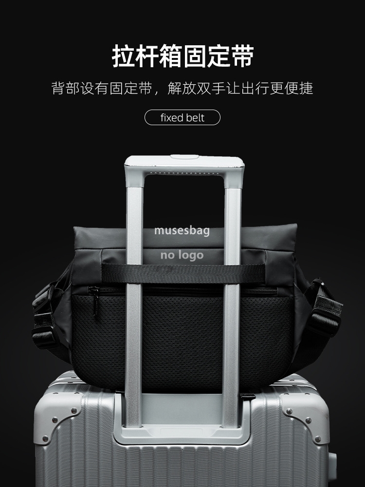 Wholesale functional wind crossbody bag men's fashion brand sports messenger bag multi-functional tooling shoulder bag lightweight backpack men&#