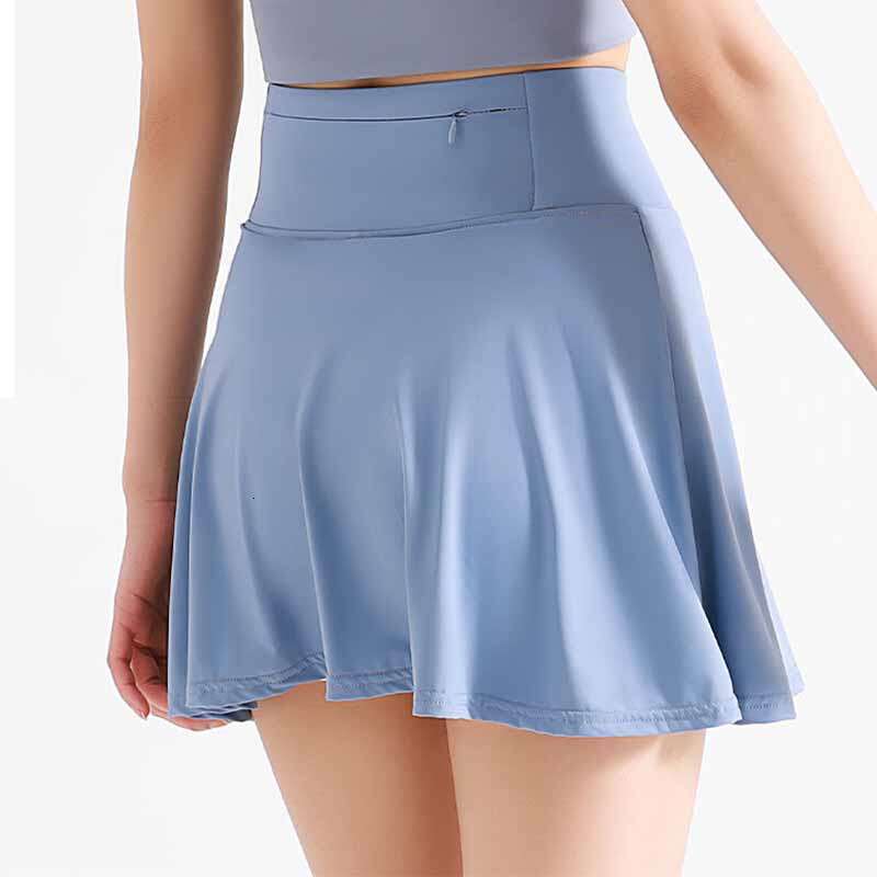 Tennis Summer Skirts Women Golf Pantskirt Sports Fiess High Waist Yoga Running Shorts Skirt Gym Workout Sport Skort