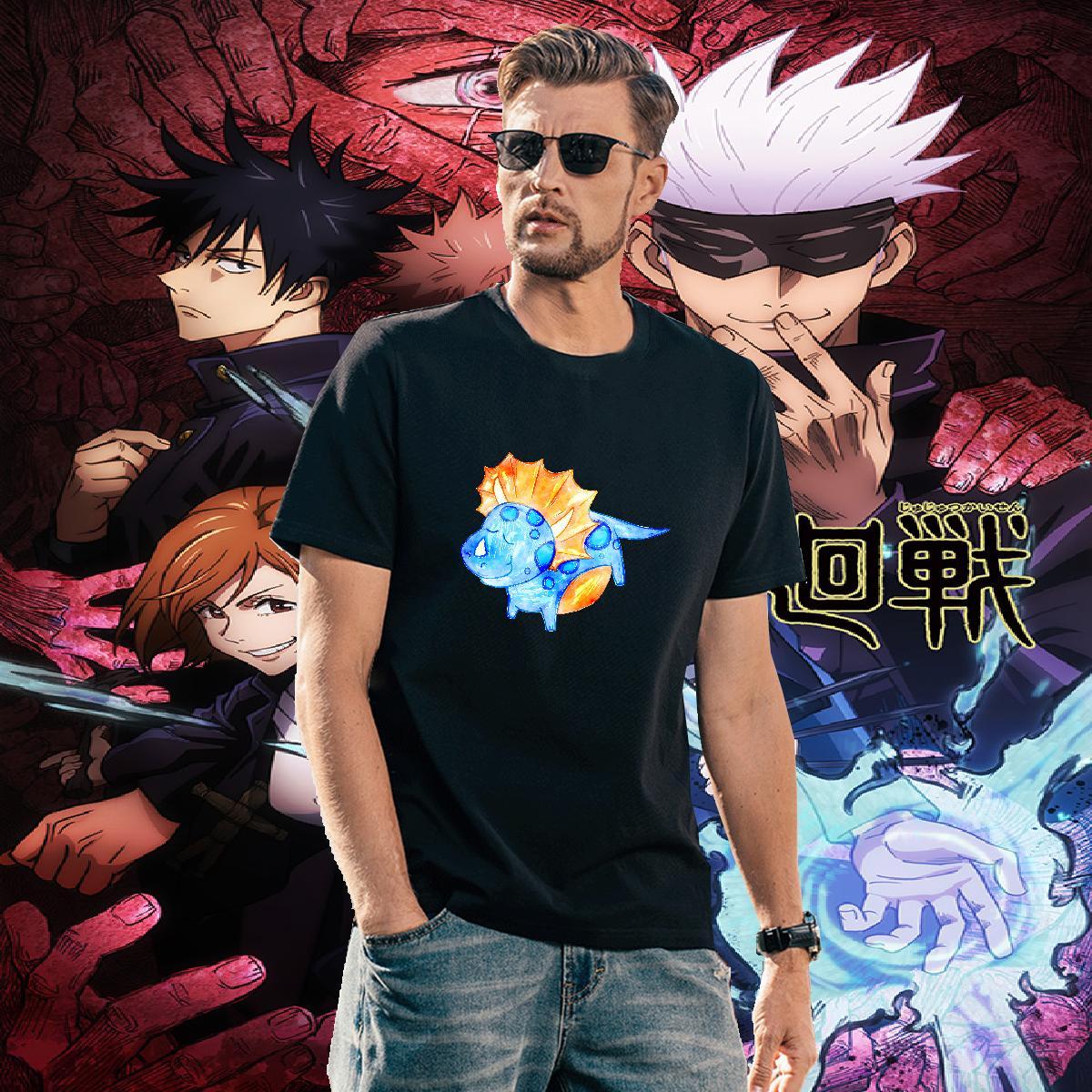 Popular T-Shirts dog Crew Neck Hip Hop Street Customized 230g 100% Cotton Tshirt for Man Woman Free Shipping Clothes