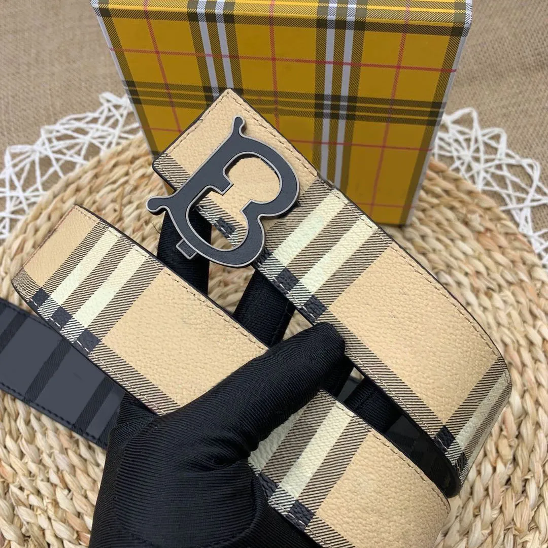 Burberrys2 Burrberrys Burberriness Belt Designer Belts Buckle Width Fashion Mens Women Sier Casual Letter Gold Men Leather Striped Man Classic Gift Brand Woman Wai