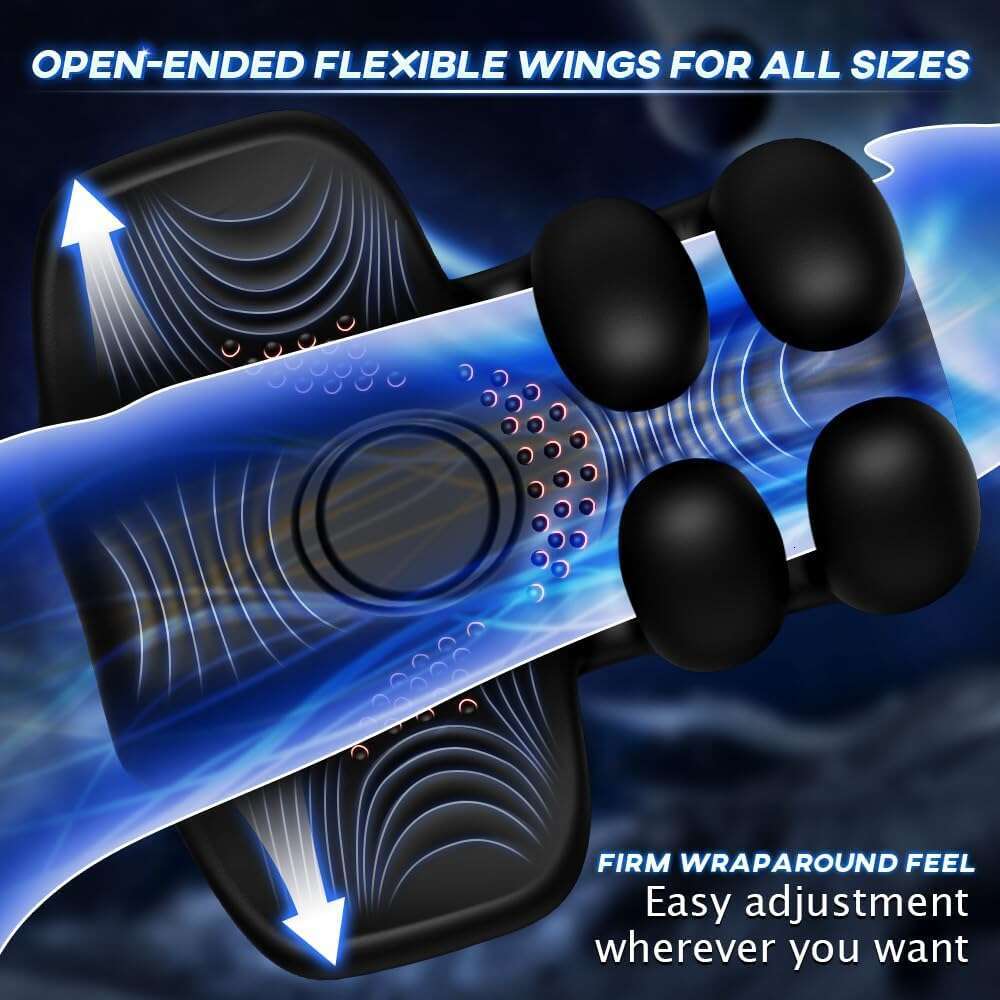 Male device training, male vibrator with 10 fingers for massage and tapping, and vibration. Male massage training device, glans stimulator, used for t
