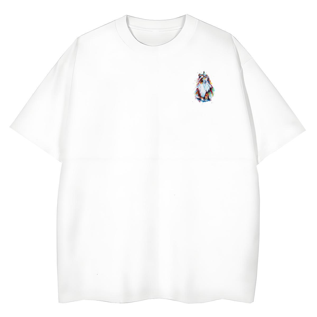 Mens T Shirts 230g 100% Cotton cat Sport Breathable Short Sleeve Black White Men Tshirts DIY Customized Free Shipping Wear