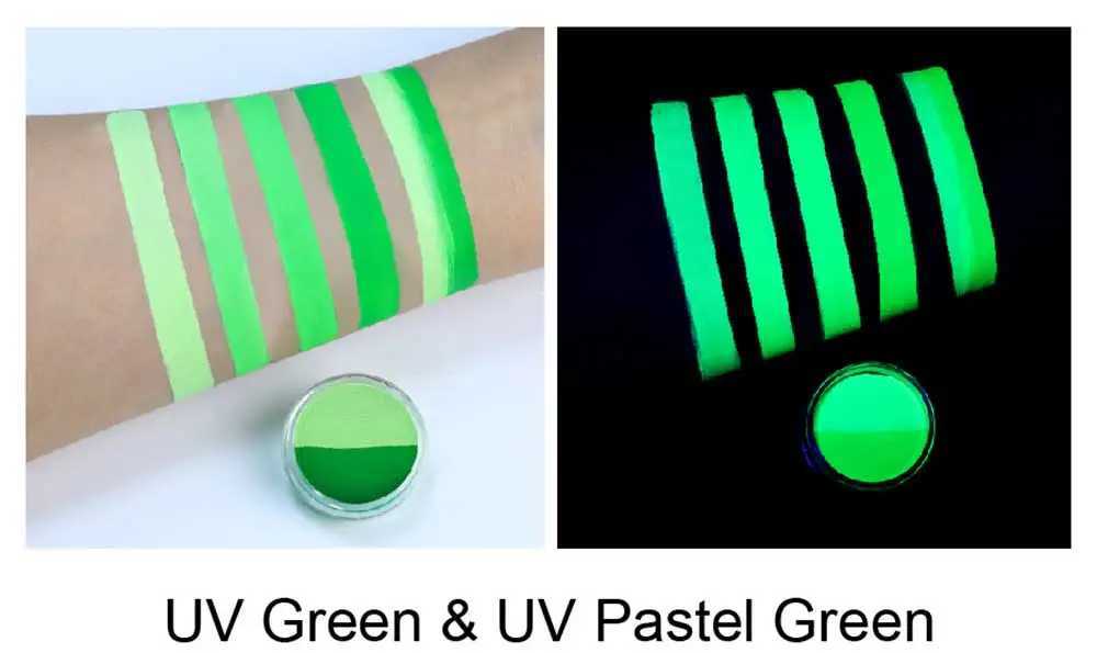 NEON UV Grow Split Eyeliners Water Ativated Face Body Candy Color Fluorescent Paint Pigment 2022 Hydra Eyeliner Y240813