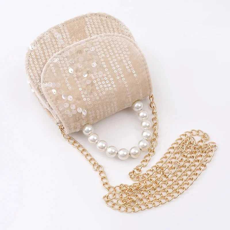 New minimalism and fashionable sequin cross shaped bag pearl handbag childrens bag bolsa feminina barata.com frete gratis W240813