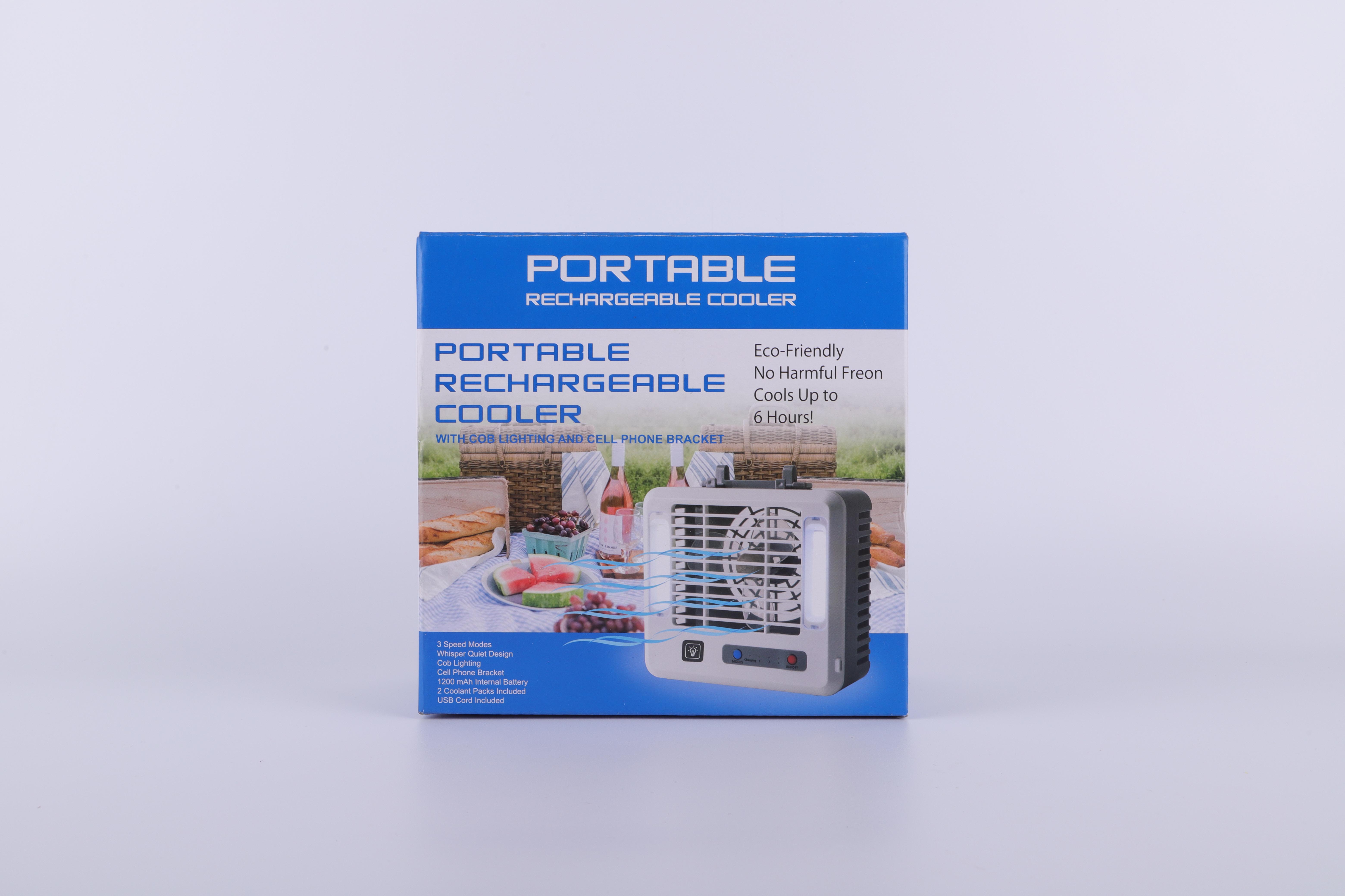 Air conditioning fan with three levels of USB desktop circulation fan small fan office multifunctional fan silent