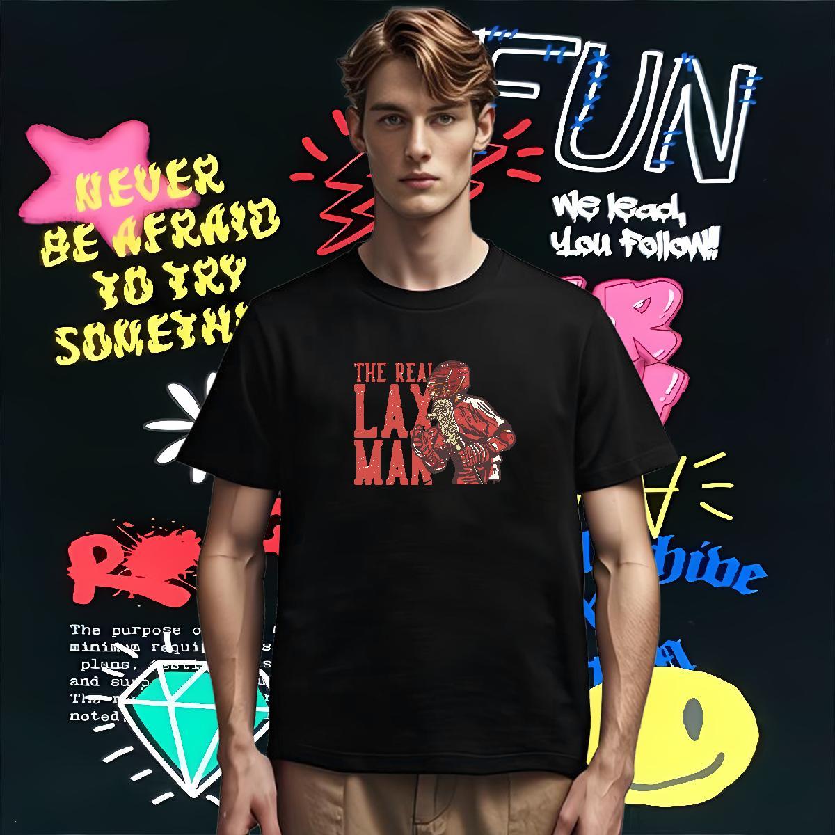 T Shirts Men 100% Cotton 230g portrait Casual Beach Breathable Soft DIY Printed Tshirts Custom Loose Clothes