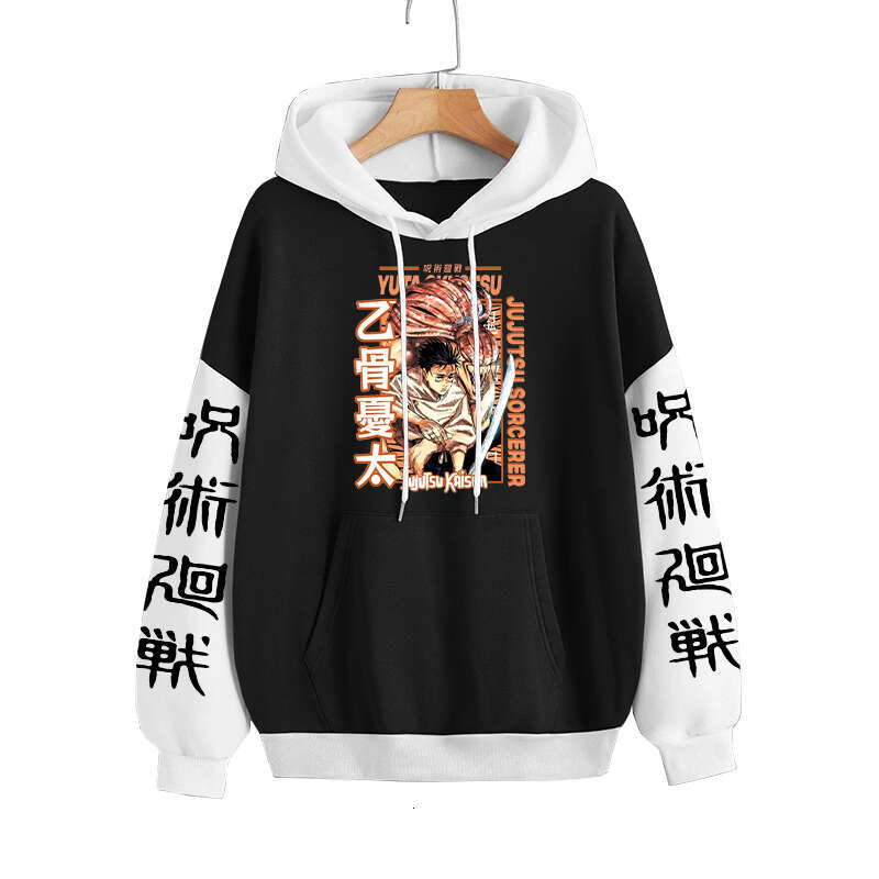 Kaisen Jujutsu Fushiguro Toji Anime Hoodies Haruku Street Hoody Plus Size Hooded Women Men Autumn Winter Sweatshirts
