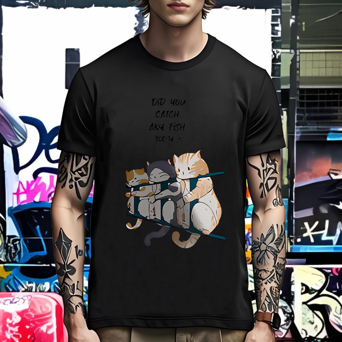 Classic T Shirts Men cute Breathable Crew Neck Street wear Hip Hop Skull 230g Pure Cotton Tshirt for Man Woman New Tops Shirt