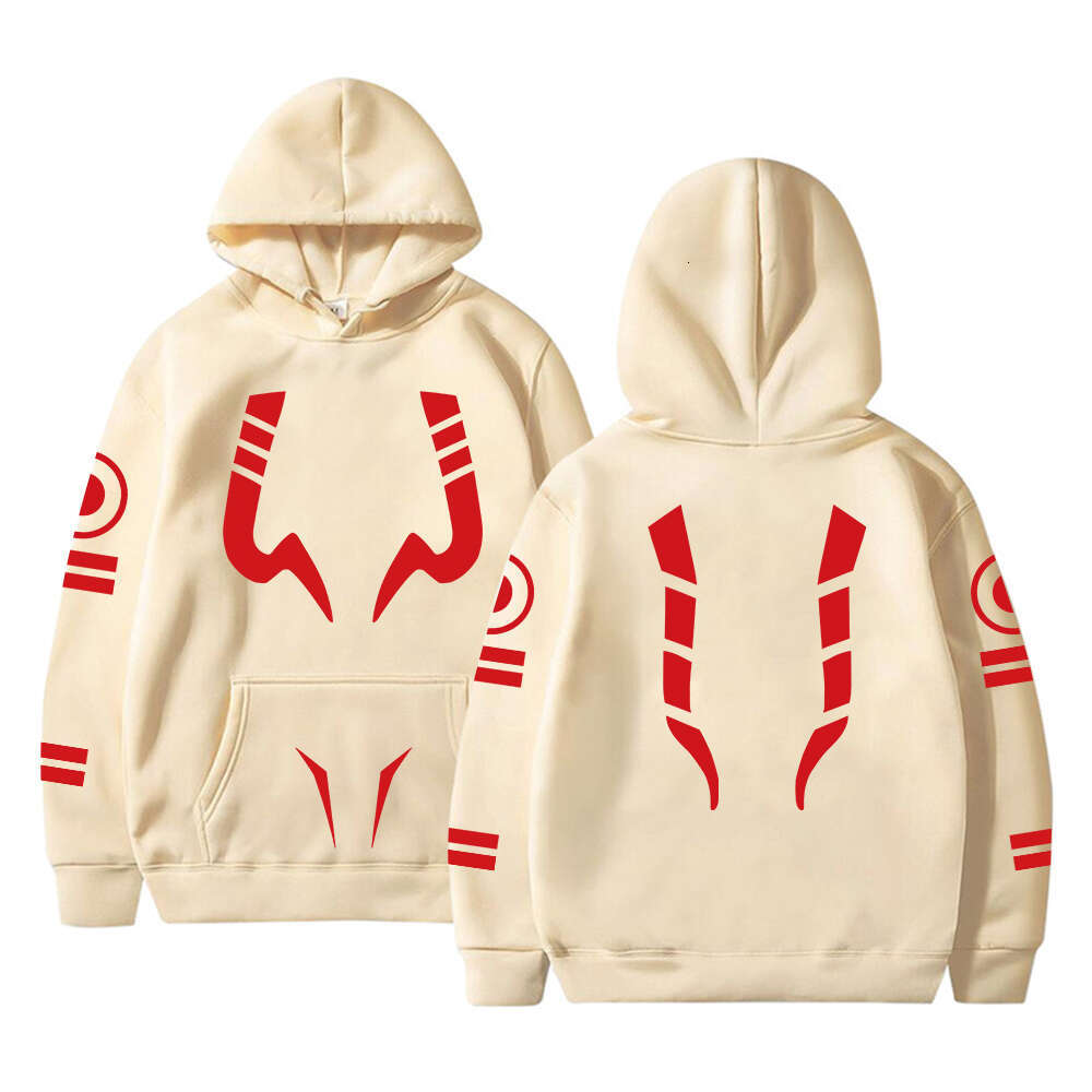 Jujutsu Anime Kaisen Ryomen Sukuna Printed Hooded Men Women Hoodies Plus Size Pullover Haruku Autumn Winter Warm Sweatshirt