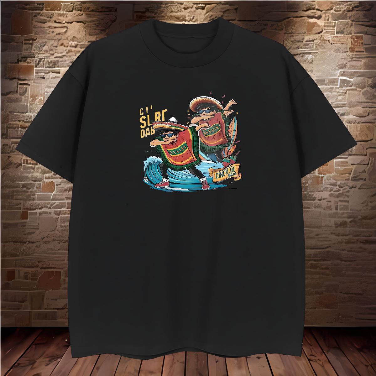 Designer person T Shirts Men Casual Men Tees 230g 100% Cotton Fashion Design Breathable Crew Neck Customized Clothings