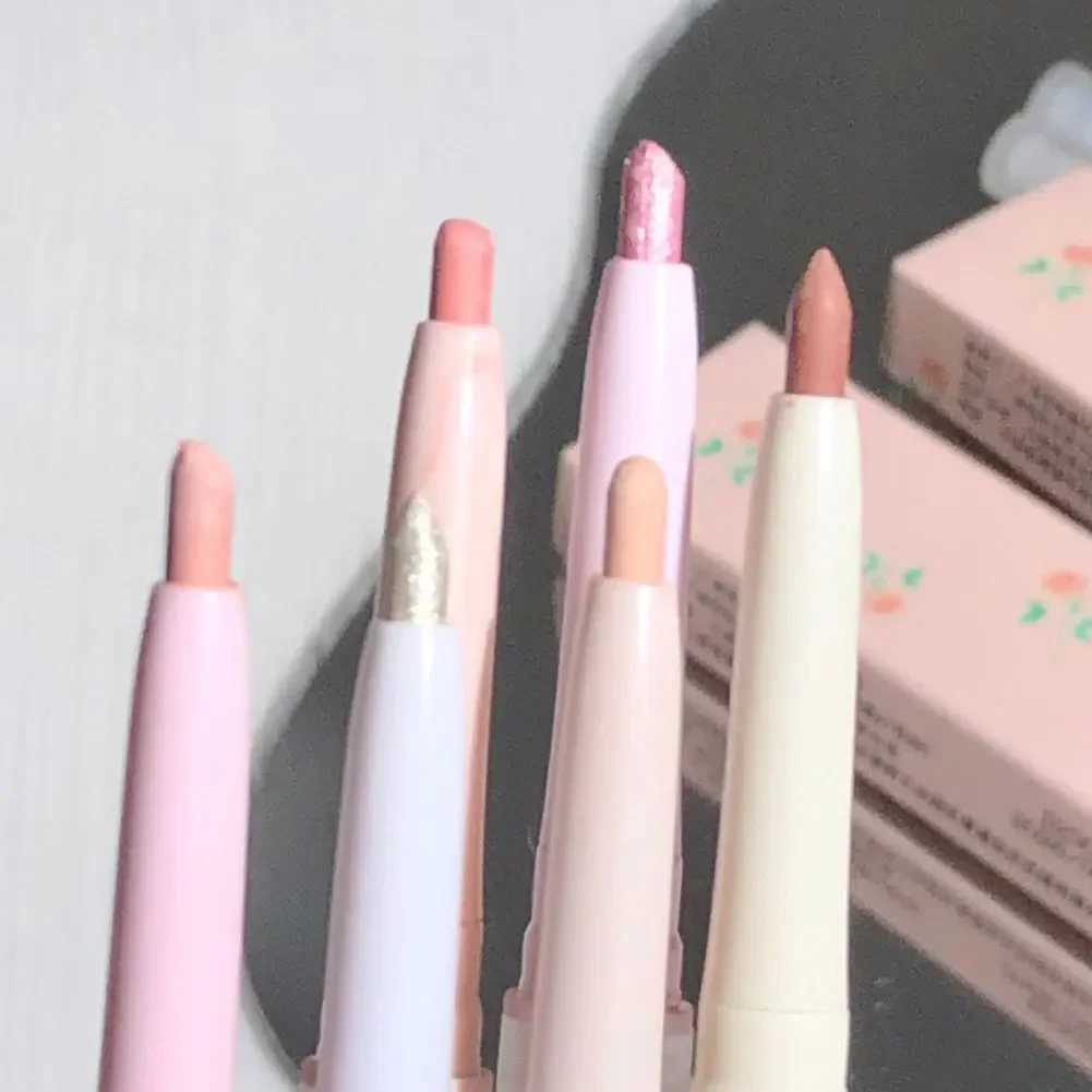 Double-headed Glitter Diamond Eyeliner Pencil Highlighter Eyeshadow Makeup Beauty Products Female Cosmetic Korean Make up Y240813