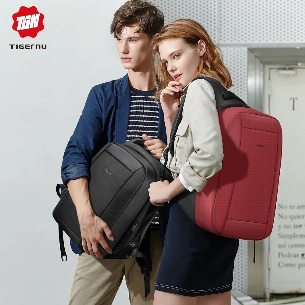 warranty mens backpack 156inch laptop antitheft bag travel school Mochilas 240813