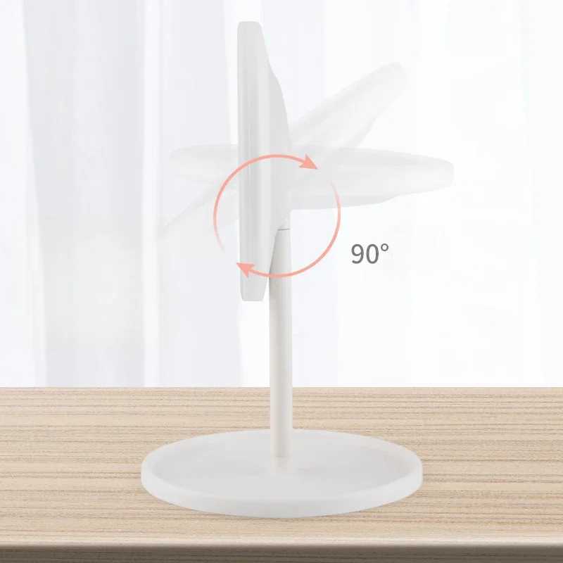Light up your beauty program LED makeup mirror with adjustable brightness rotation and memory functions W240813