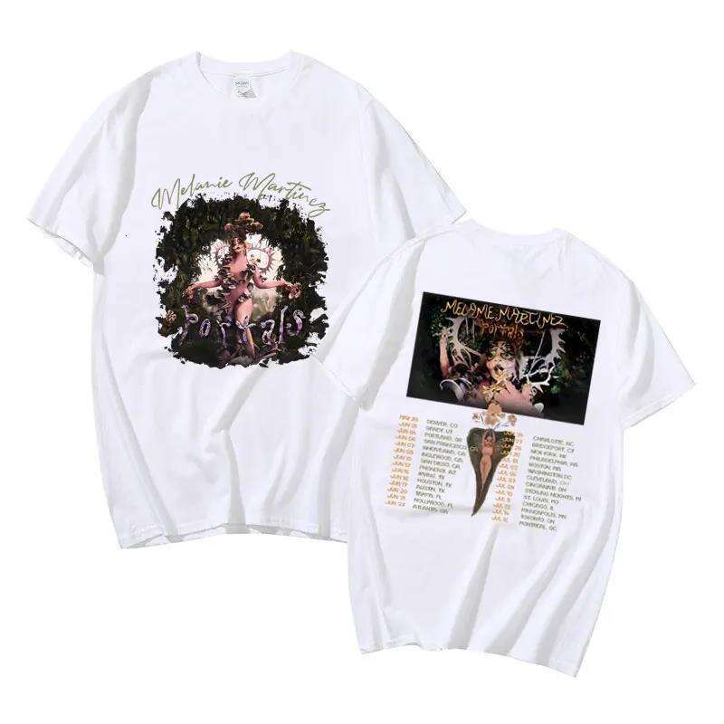 Popular Retro Melanie Martinez Printed Hip Hop Y2k Short Sleeve Fashion T-shirt Casual Loose Comfortable Tees Clothing