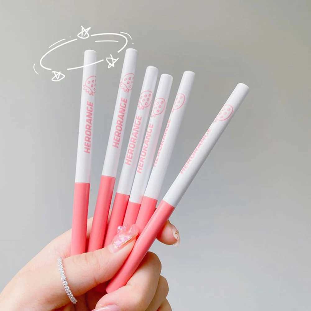 Waterproof Eyeliner Gel Pencil Red Brown Ultra-slim Soft Easy Wear High Pigment Professional Lasting Eyes Makeup Y240813