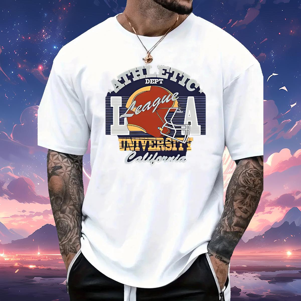 Comfortable letter Men T Shirts Casual Beach Men Tees 100% Cotton 230g Fashion Design Short Sleeve Soft Floral Print Tops