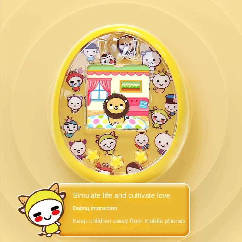 Tamagotchies Original E-pet Color Display Kids Electronic Pets 12 Pet In One Virtual Cyber Pet Digital HD Screen Interactive Toy Y240814