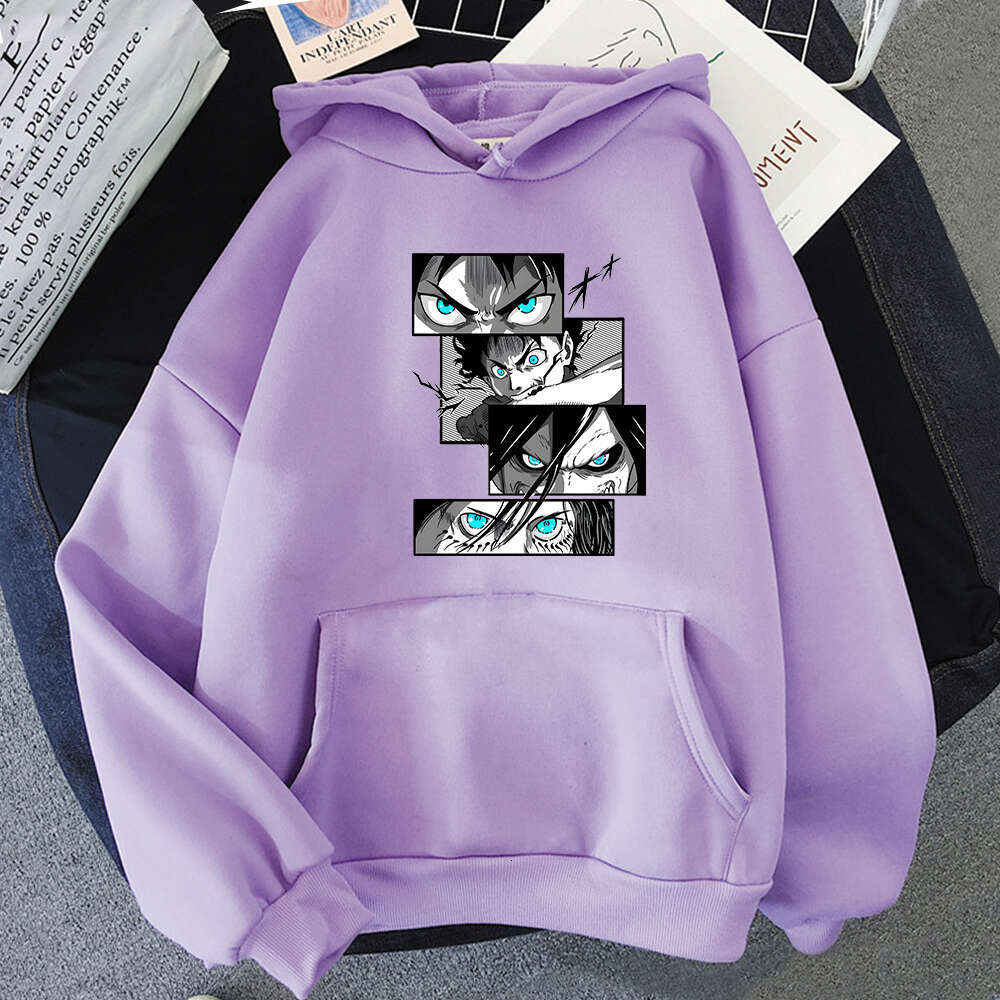 Attack On Titan Hot Anime Hooded Yeager Eren Shingeki No Kyojin Print Plus Size Hoodie Men Women Sweatshirts Haruku Streetwear