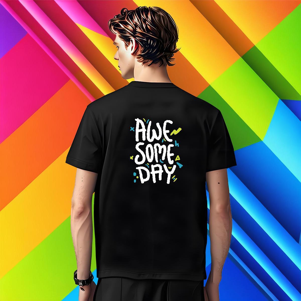 Loose Mens Tshirts Outdoor 230g Cotton Customized Print Breathable Short Sleeve letter Men T Shirts Brand Tee Shirt