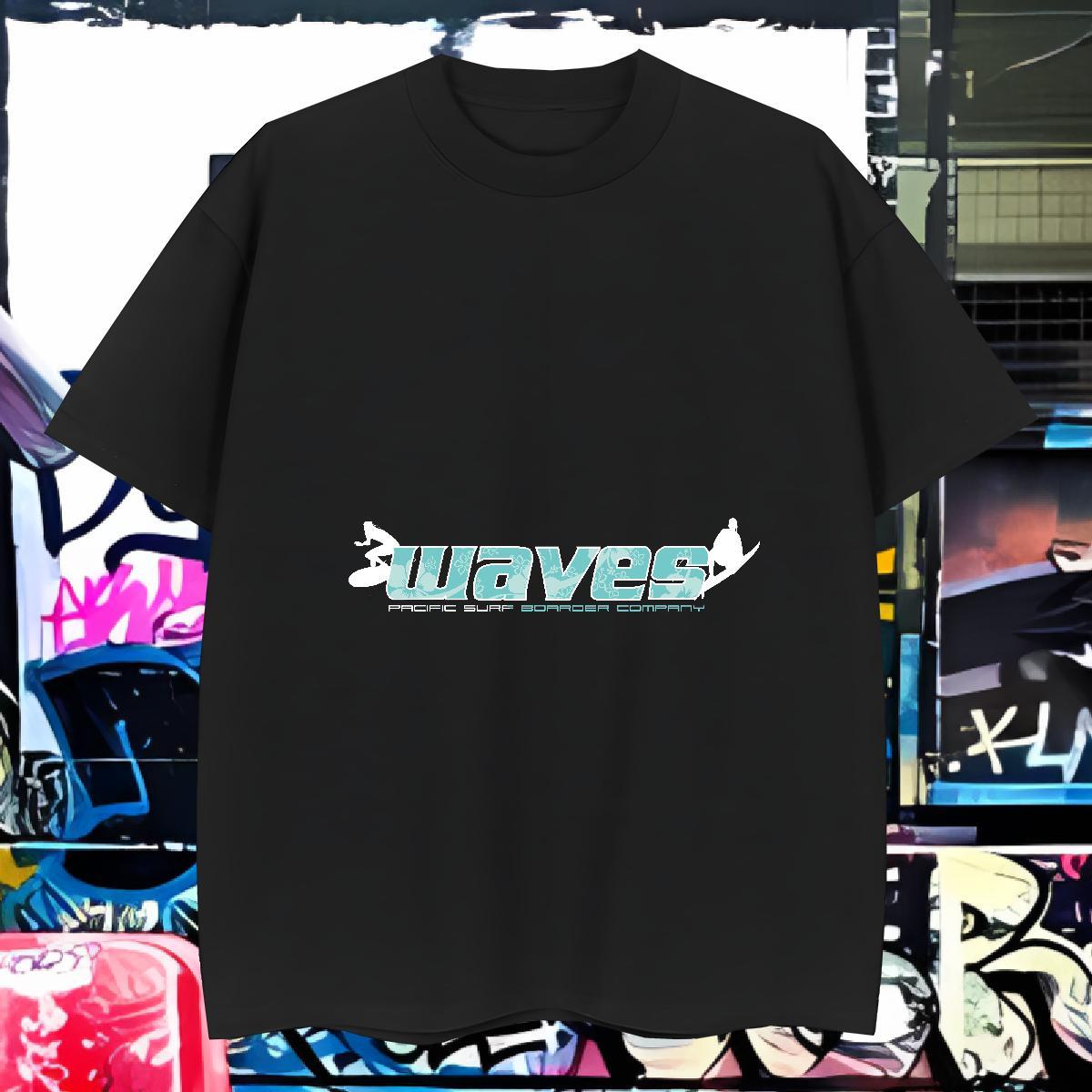 Brand letter T Shirts Men Summer Casual Men Clothes T-Shirt 100% Cotton 230g 2024 Summer Pure Cotton Plus Size Custom Wear