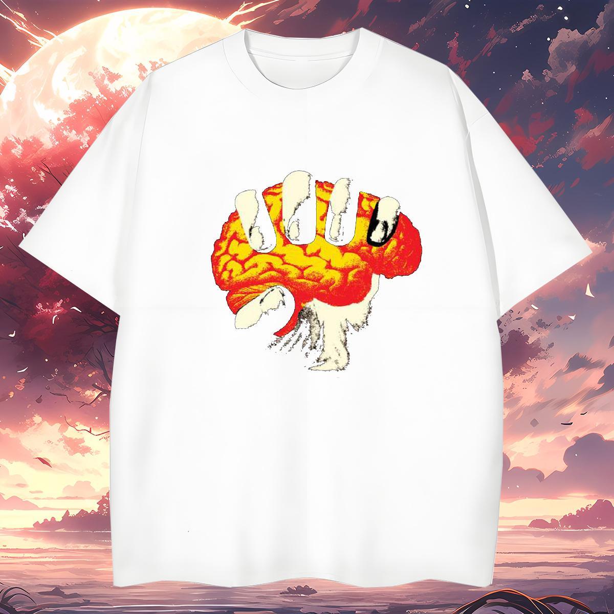 Loose Fit hands Man T Shirts Casual Beach Men Tees 230g Pure Cotton Custom Short Sleeve Soft Custom Print Plus Size Tshirts