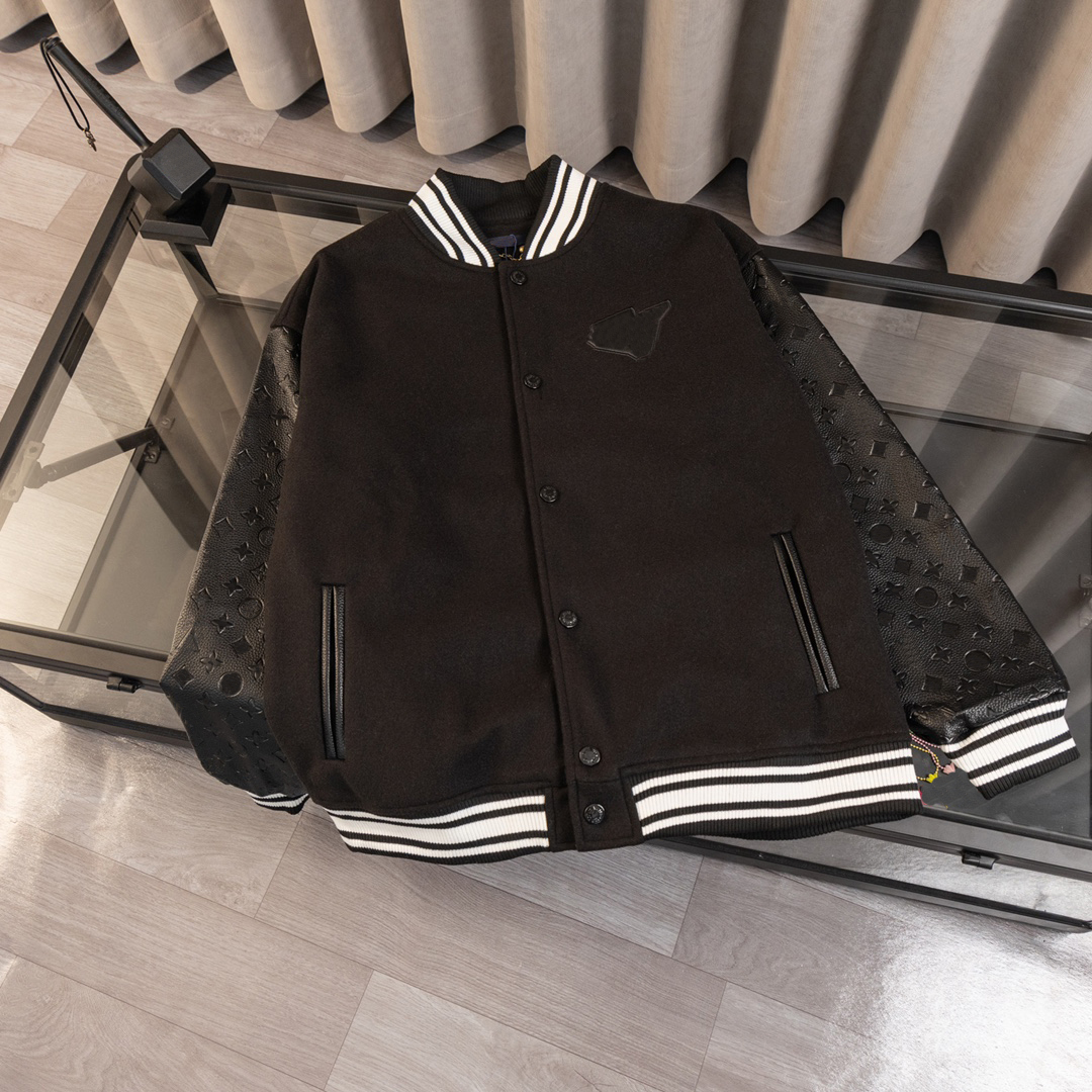 Mens Varsity Baseball Jacket Designer Baseball Jackets Cashmere Embroidery Contrasting Cardigan Coat Men Women Loose Fashion Coats High Clothing top