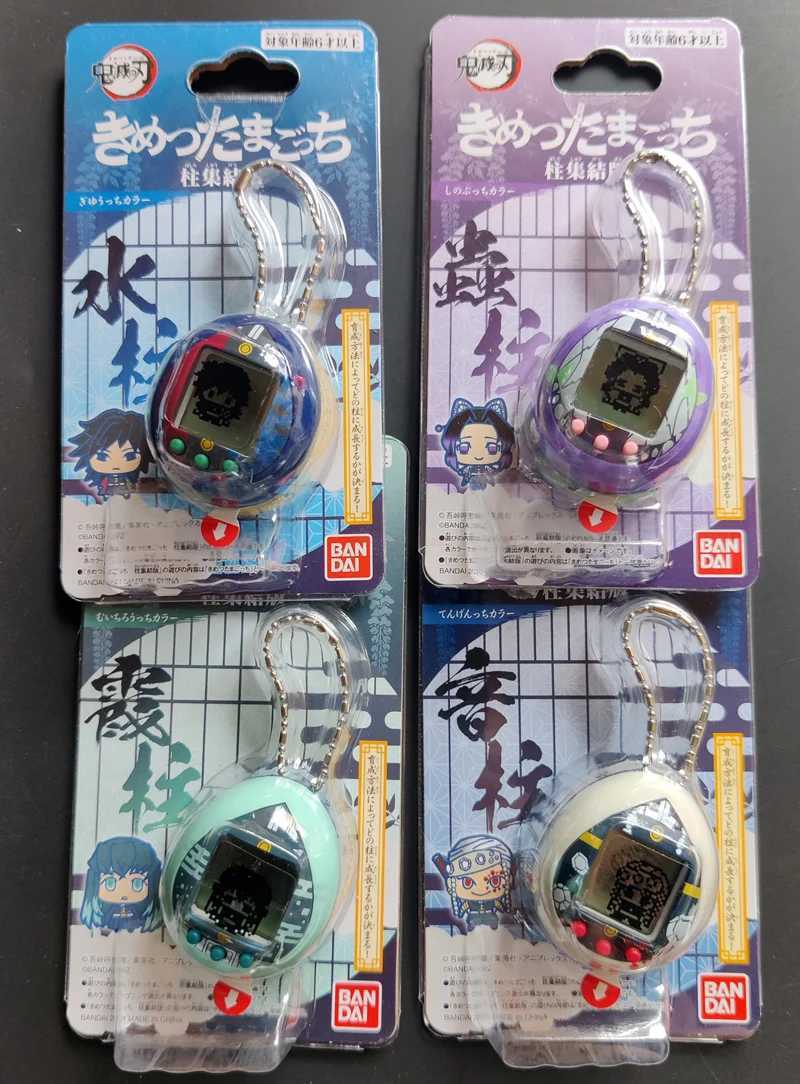 Demon Slayer Original Tamagotchi Kisatsutaitchi Electronic Pets Kimetsu No Yaiba Virtual Pets Collectible Toys Kids Gifts Y240814