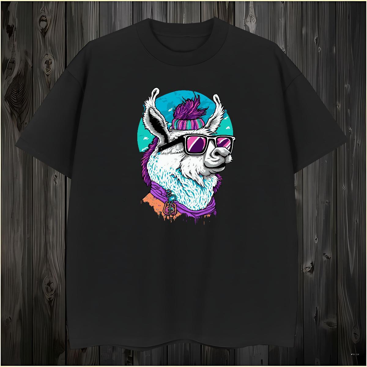 Wholesale T Shirts Men Deer Breathable Soft Daily Wear Customized Print 230g Pure Cotton Men Clothes T-Shirt DIY Tees Shirts