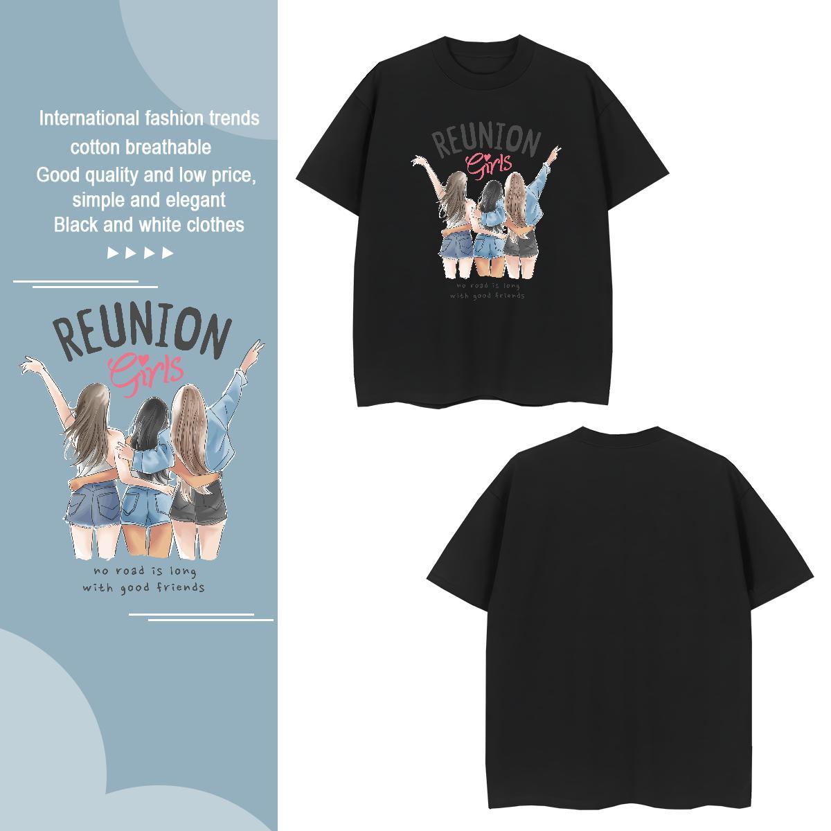 TOP Quality person T Shirt For Man Street Tshirts 230g Cotton Stylist Crew Neck Custom Anime Tops