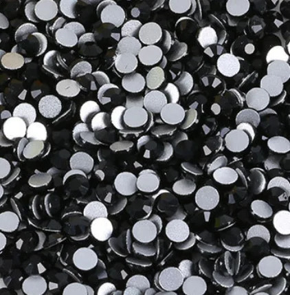 77colors Shiny SS20 4.7mm1440pcs Flat Back Non Fix Nail art Rhinestone 3D Glass Nail Art Decorations Garment Mix Rhinestone 240814
