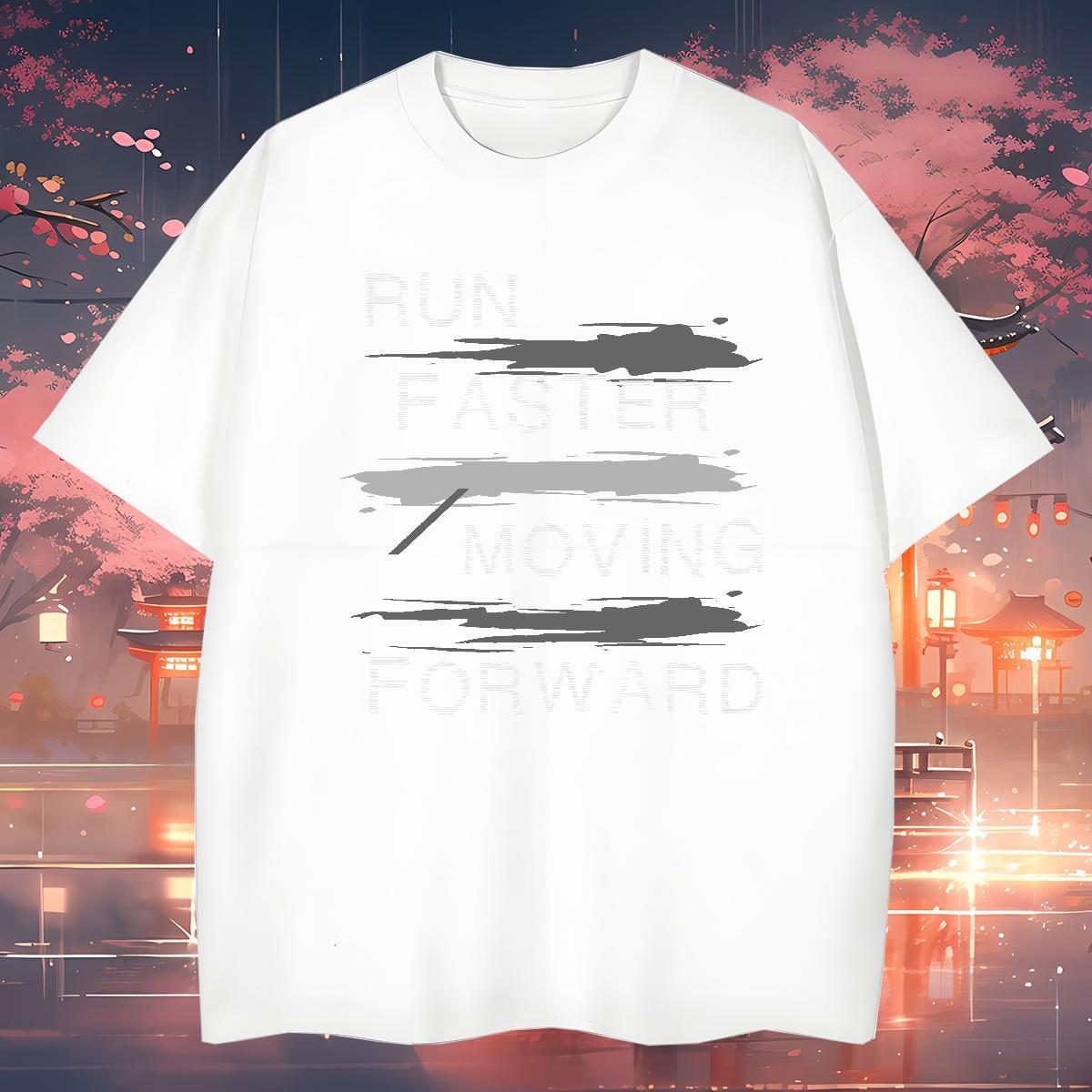Loose Fit letter Men T Shirts Street wear Hip Hop Tshirts 230g Cotton New Designer Breathable Crew Neck Customized Print Top Tees