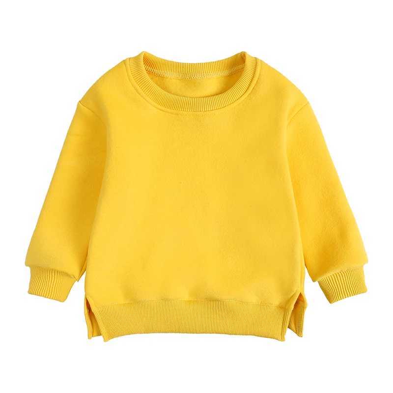 2024 Novelty Baby Boys Girls Clothes Kids Sweatshirt Warm Fleece Plain Comfortable Top For Childrens Jackets Causal OutfitsY240814