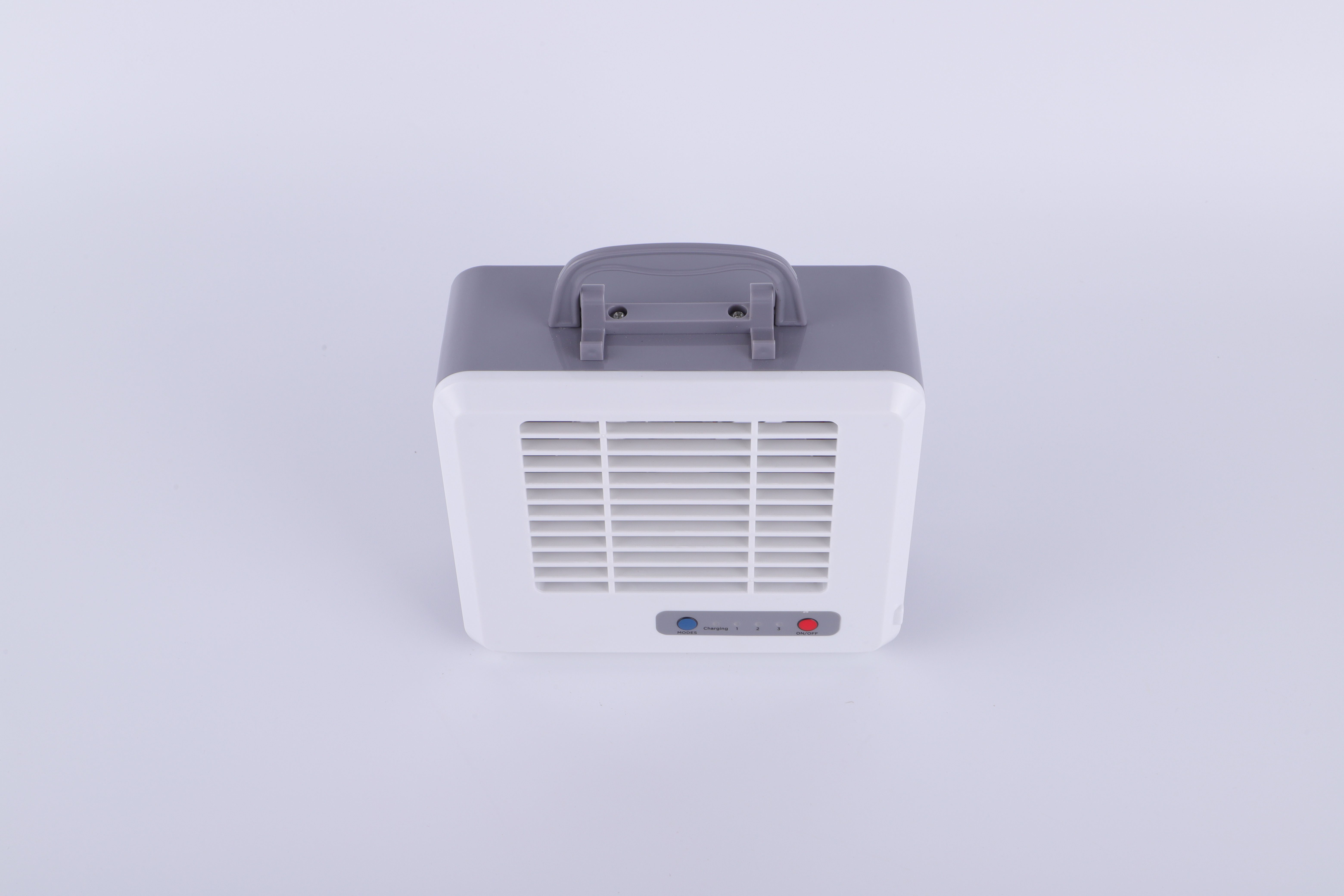 Desktop illuminated air conditioning fan with three levels of USB desktop circulation fan small fan office multifunctional fan silent