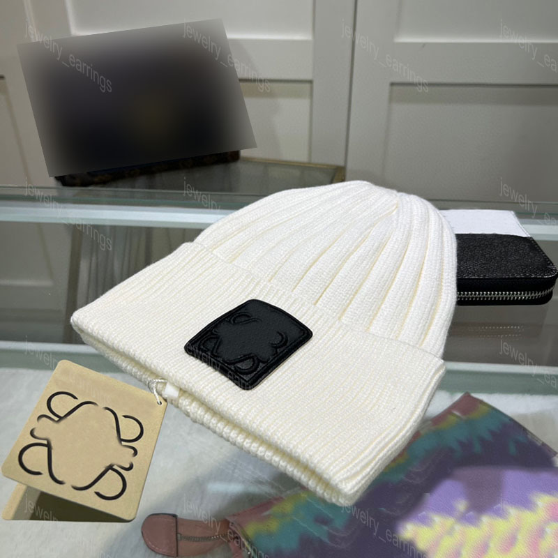 Beanie/Skull Caps Luxury Wool Knitted Beanie Hat for Men Women Stylish Cashmere Winter Cap Unisex Brimless Design Beanies Warm Fitted Accessories Pink Bonnet