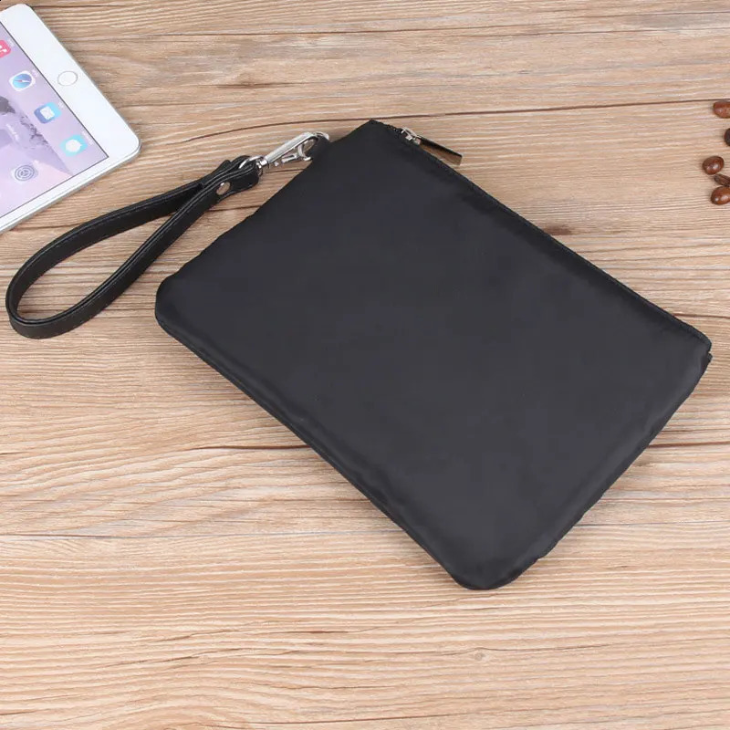 Mens Fashion Handbag Large Capacity Casual Wrist Bag Can Hold Phone Keyholder Bag 240812