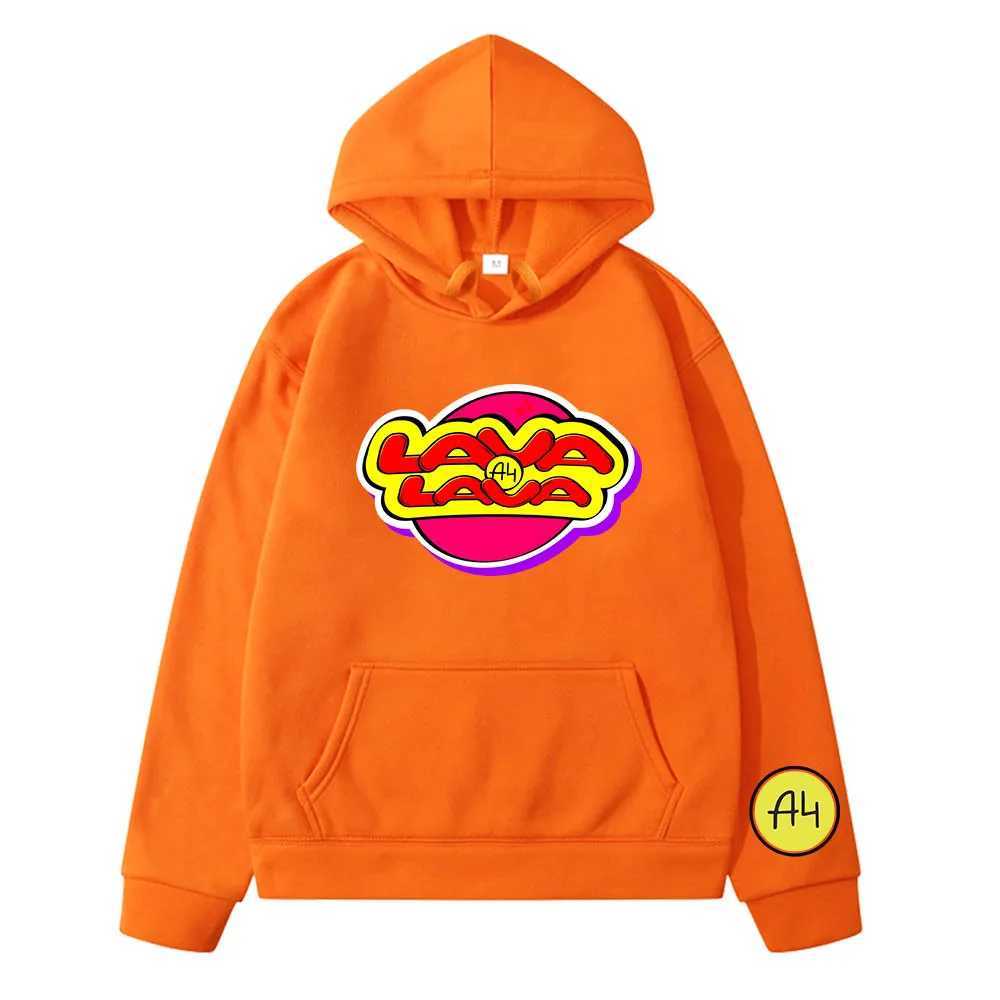 4 VladA4 Fashion Anime Hoodies Cute Manga/comic Sweatshirts Boys/girls Clothes Long-sleeved Soft High Street StreetwearY240814