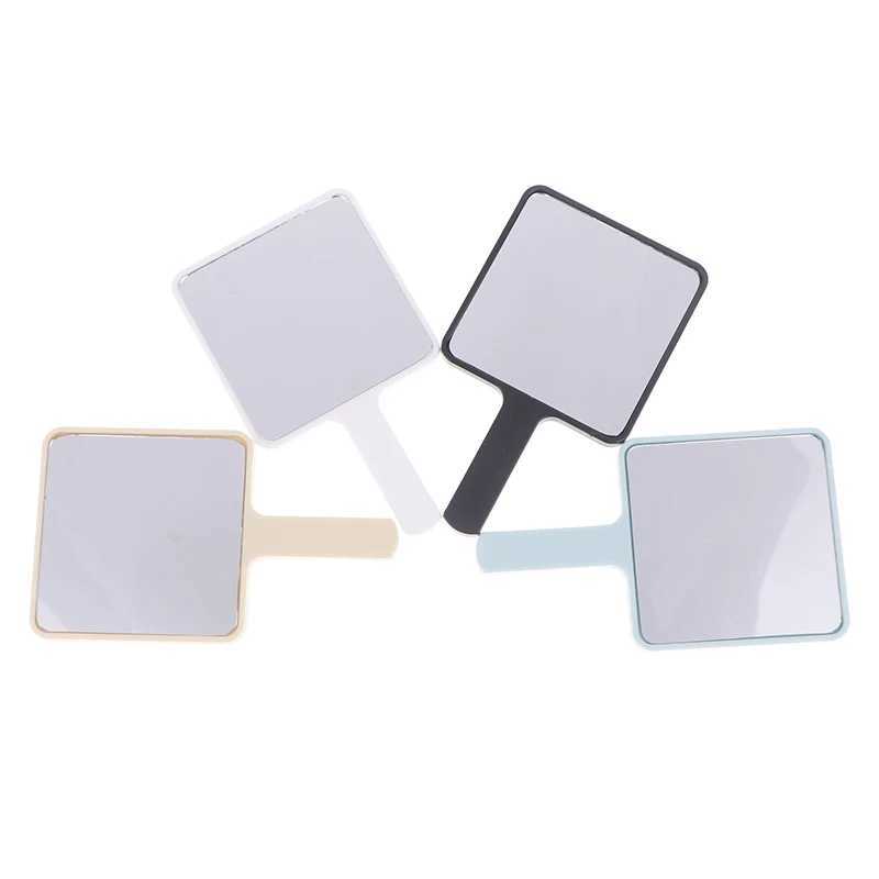 Handheld Makeup Mirror Square Makeup Mirror with Handheld Mirror SPA Salon Compact Mirror Womens Makeup Mirror W240813