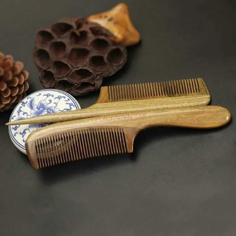Hawthorn wood comb professional hair comb tail comb pickaxe distribution road childrens straight hair comb W240813