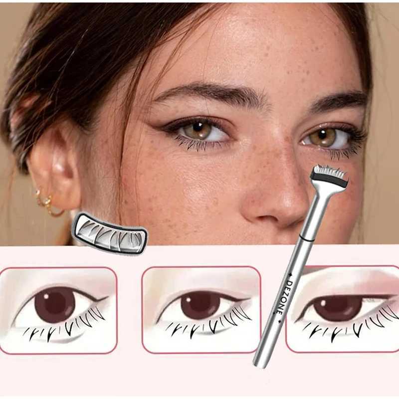 2 Color High Quality Lower Eyelash Seal Eyeliner Pen Professional Waterproof Smudge-proof Eye Liner 2 In 1 Korean Cosmetics Y240813
