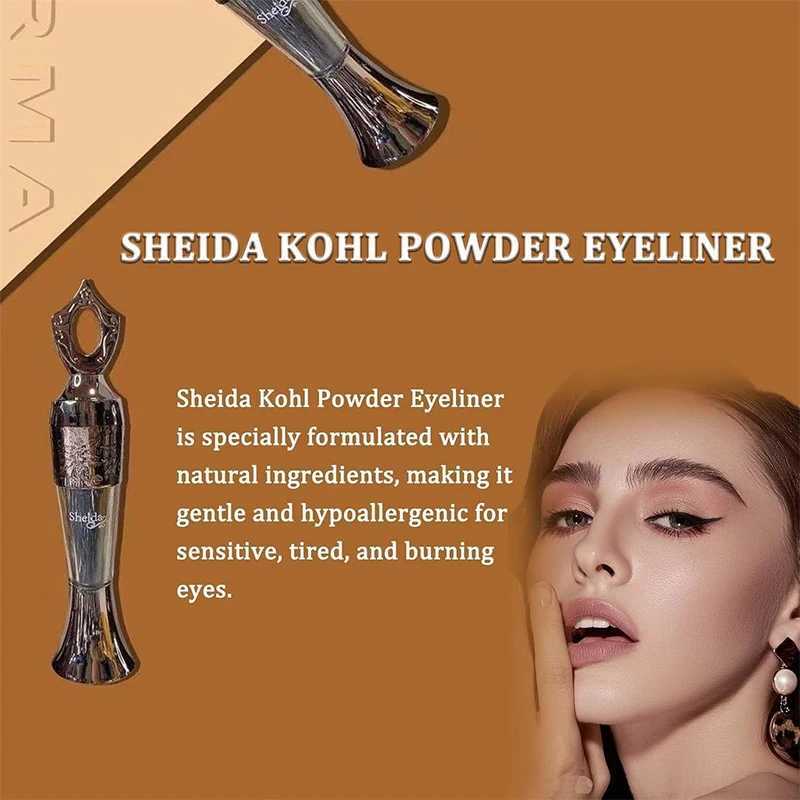 Powder Eyeliner Lasting Natural Waterproof Eyeliner Sexy No Smudge No Fly Powder Eye Makeup Outline Eye Line Makeup Y240813