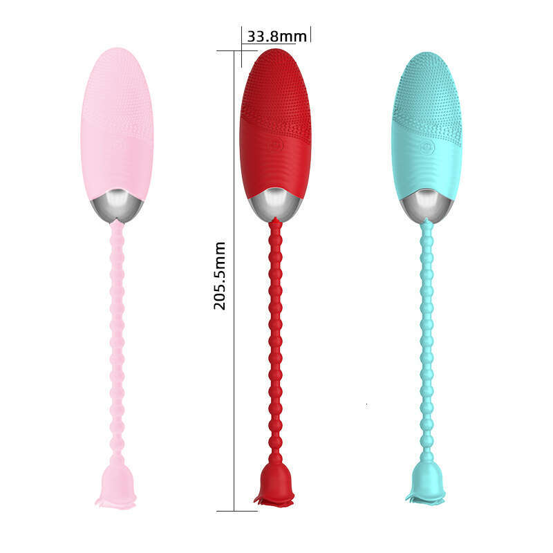 Wireless Remote Control Rose Tail Vibrator vaginal Anal Vibrating Egg G Spot Clitor Stimulator Female Masturbator Massager