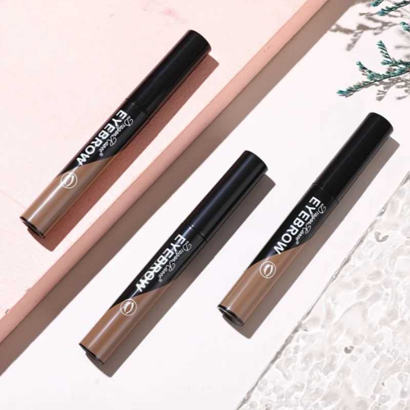 Dyeing Eye Brow Tattoo Tint Peel Off Eyebrow Eyeliner Freckles Dye Cream Waterproof Eyebrow Enhancer Gel Make Up Cosmetic Tool Y240813