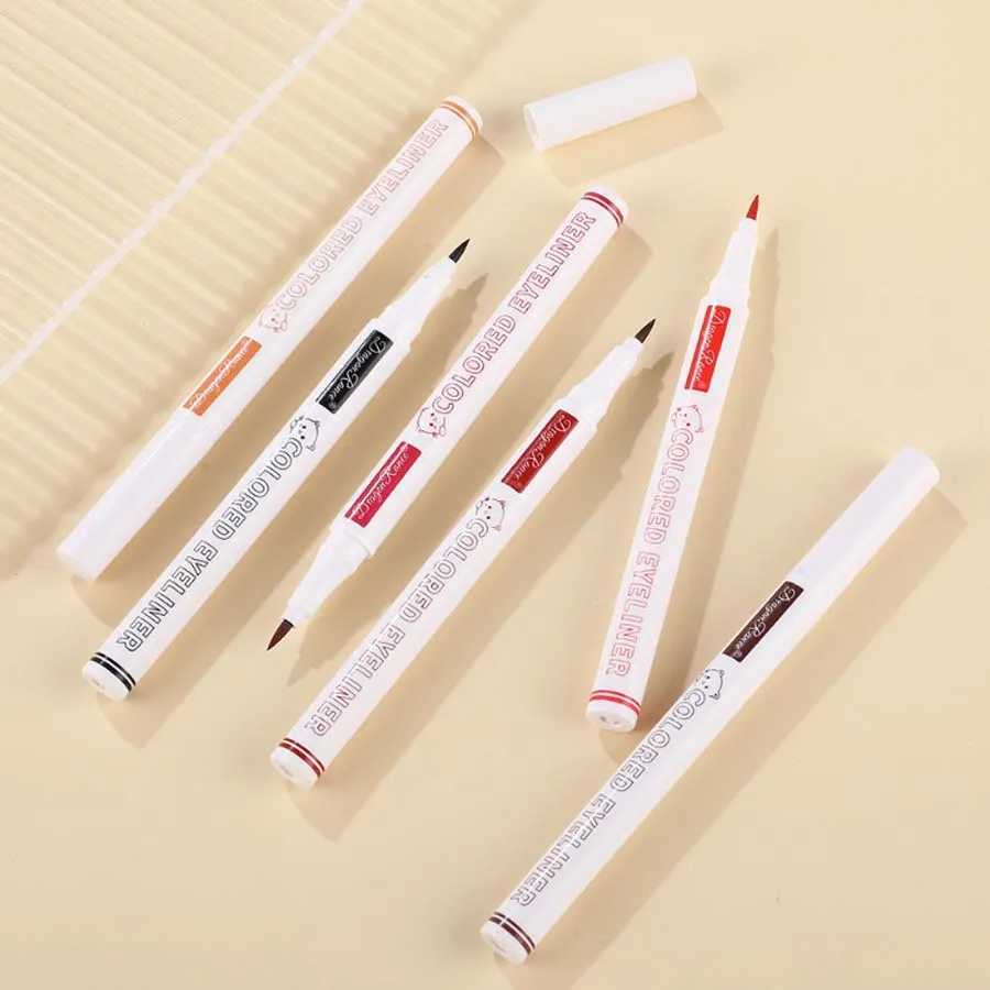 White waterproof eyeliner liquid pen thin Y240813