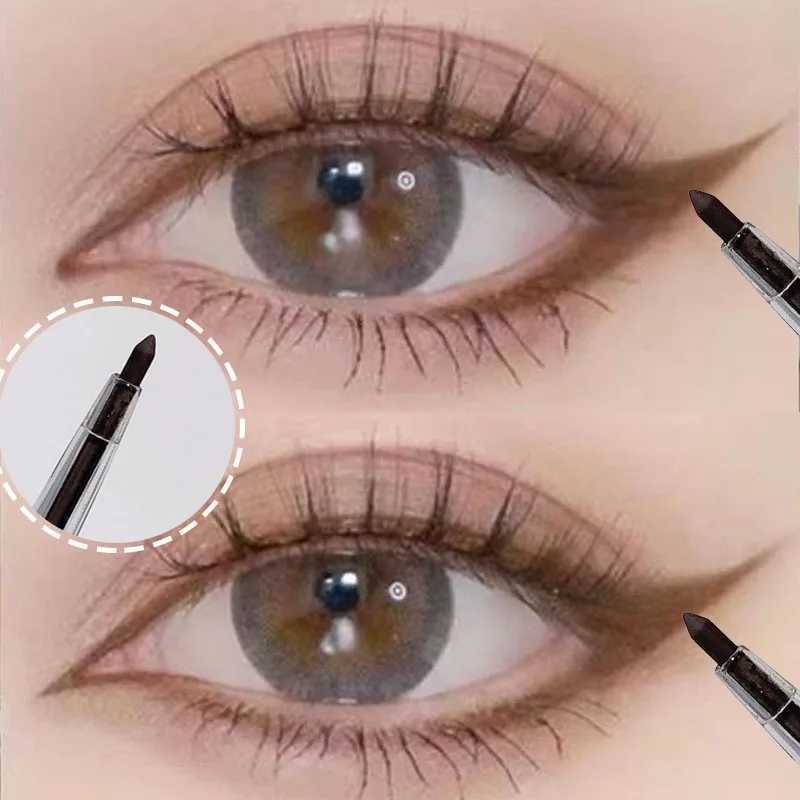 Mocha Brown Eyeliner Gel Pencil Waterproof Lasting Ultra-slim Outline Draw Eye Liner Eyelid Crayon Matte Silky High Pigment Pen Y240813